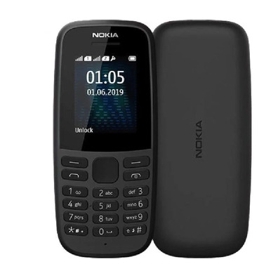 Nokia 105 4th Edition 2G 2019 - Black Unlocked